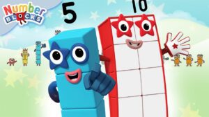 @Numberblocks | Maths Partitioning Skills | Let's find numbers inside other numbers Five to Ten! - Kingdom Kids Zone, Little Learners - Numberblocks