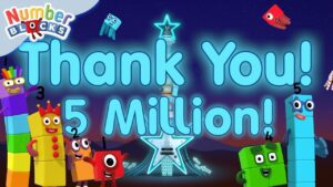 @Numberblocks β Thank You for 5 Million Subscribers!!! π₯³π - Kingdom Kids Zone, Little Learners - Numberblocks