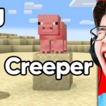 I Fooled My Friend by Swapping PIG and CREEPER in Minecraft - Gameplay, Kingdom Kids Zone, Minecraft - EYstreem