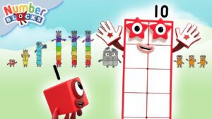 @Numberblocks | Maths Bonds Skills | Let's look at Number Bonds One to Ten! - Kingdom Kids Zone, Little Learners - Numberblocks
