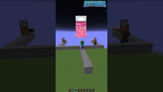 Which Bed will the Villager Choose? - Gameplay, Kingdom Kids Zone, Minecraft - EYstreem