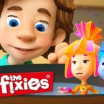 Ice Skating on a Frying Pan! | @TheFixiesOfficial | Cartoons for Children | #TheFryingPan - Kingdom Kids Zone, Little Learners - The Fixies
