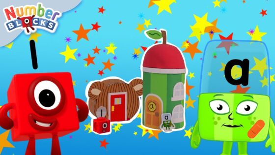 Numberblocks and Alphablocks Houses 🏡 | Kids' Makes | @Numberblocks - Kingdom Kids Zone, Little Learners - Numberblocks
