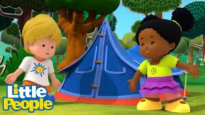 Summer Camping Trip! ⭐ Little People – Fisher Price ⭐ - Kids TV Series, Kingdom Kids Zone - Little People - Fisher Price