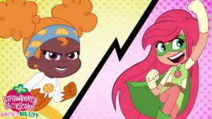 Strawberry Shortcake 🍓 Super-Berry 🍓 Berry in the Big City 🍓 Superhero Cartoons - Kids TV Series, Kingdom Kids Zone - Strawberry Shortcake - WildBrain