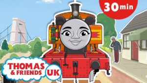 Thomas & Friends UK | Chuff Chuff Chuff Along + 30 Minutes of Nursery Rhymes | Kids Songs - Kids TV Series, Kingdom Kids Zone - Thomas & Friends
