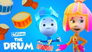 Drum to the Beat! 🥁 | The Fixies | Cartoons for Kids - Kingdom Kids Zone, Little Learners - The Fixies