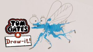 Draw It ✏️ Paint Splodge Doodle | The Brilliant World Of Tom Gates | Season One | Cartoons For Kids - Kids (6-9), Kingdom Kids Zone - Tom Gates Brilliant World