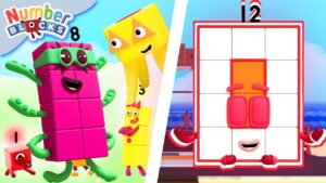 National Relaxation Day | Funny Videos | @Numberblocks - Kingdom Kids Zone, Little Learners - Numberblocks