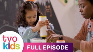 CURIOUS CRAFTING – Salad Spinner Lion – Full Episode - Kingdom Kids Zone, Little Learners - TVOkids Preschool