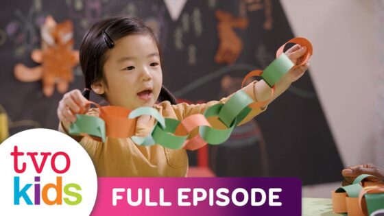 CURIOUS CRAFTING – Paper Chain Snake – Full Episode - Kingdom Kids Zone, Little Learners - TVOkids Preschool