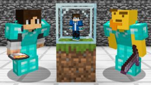 My Friends Trapped Me in the SMALLEST PRISON, So I Got Revenge… - Gameplay, Kingdom Kids Zone, Minecraft - EYstreem