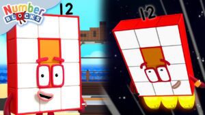 Let's look at Rectangle Numbers! | Maths Learn to Count Skills | @Numberblocks - Kingdom Kids Zone, Little Learners - Numberblocks