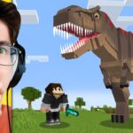 I Fooled My Friend with DINOSAURS in Minecraft - Gameplay, Kingdom Kids Zone, Minecraft - EYstreem