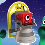Numberblocks in Space! | Learn to count | @Numberblocks - Kingdom Kids Zone, Little Learners - Numberblocks