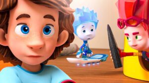 Фиксики – Собираемся в школу с фиксиками 🎒📓😜 - Kingdom Kids Zone, Little Learners - Фиксики