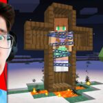 I Scared a Girl as BLOOD VILLAGER in Minecraft - Gameplay, Kingdom Kids Zone, Minecraft - EYstreem