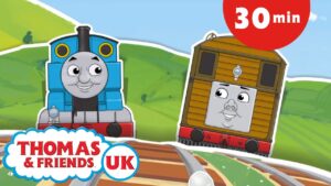 Thomas & Friends UK | If You're Happy And You Know It + 30 Minutes of Nursery Rhymes | Kids Songs - Kids TV Series, Kingdom Kids Zone - Thomas & Friends