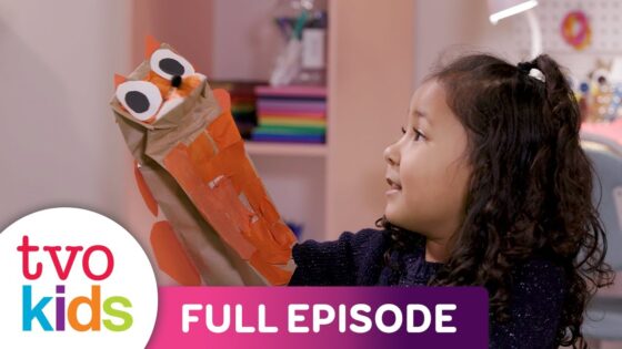 CURIOUS CRAFTING – Paper Bag Fox Puppet – Full Episode - Kingdom Kids Zone, Little Learners - TVOkids Preschool