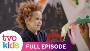 CURIOUS CRAFTING – Rainbow Dragon – Full Episode - Kingdom Kids Zone, Little Learners - TVOkids Preschool