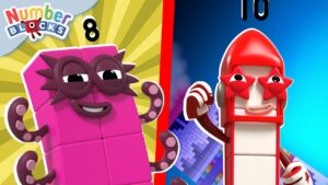 Who's the Strongest Numberblock Challenge| Learn to count | @Numberblocks - Kingdom Kids Zone, Little Learners - Numberblocks