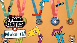 Make It Special ✂️ – Champ Medal | Tom Gates Brilliant World | Craft For Kids - Kids (6-9), Kingdom Kids Zone - Tom Gates Brilliant World