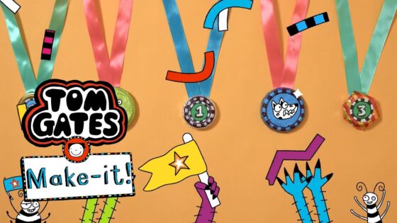 Make It Special ✂️ – Champ Medal | Tom Gates Brilliant World | Craft For Kids - Kids (6-9), Kingdom Kids Zone - Tom Gates Brilliant World