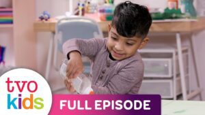 CURIOUS CRAFTING – Cupcake Liner Flowers – Full Episode - Kingdom Kids Zone, Little Learners - TVOkids Preschool
