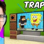 I Trapped My Friends in a CARTOON in Minecraft - Gameplay, Kingdom Kids Zone, Minecraft - EYstreem