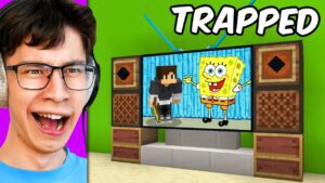 I Trapped My Friends in a CARTOON in Minecraft - Gameplay, Kingdom Kids Zone, Minecraft - EYstreem