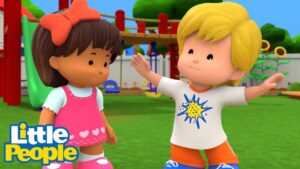 Simon says, Listen Up! ⭐Little People – Fisher-Price ⭐ - Kids TV Series, Kingdom Kids Zone - Little People - Fisher Price