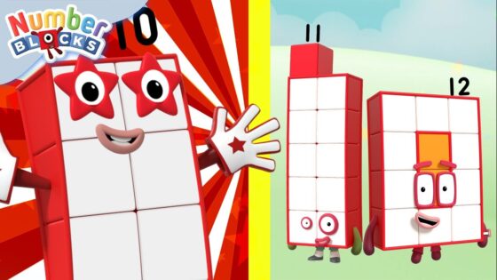 Ten and a Bit! | Maths Skills | Learn to Count 1 to 10 | @Numberblocks - Kingdom Kids Zone, Little Learners - Numberblocks
