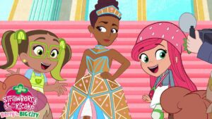Strawberry Shortcake 🍓 The Fashion Show! 🍓 Berry in the Big City 🍓 Cartoons for Kids - Kids TV Series, Kingdom Kids Zone - Strawberry Shortcake - WildBrain