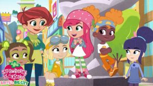 Strawberry Shortcake 🍓 Big Apple City Compilation! 🍓 Berry in the Big City 🍓 1 hour compilation - Kids TV Series, Kingdom Kids Zone - Strawberry Shortcake - WildBrain