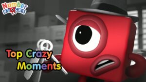 @Numberblocks | Top Learn to Count Moments | Top Crazy Moments - Kingdom Kids Zone, Little Learners - Numberblocks