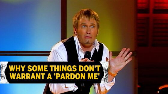 Why Some Things Don't Warrant A 'Pardon Me' | Brad Stine - Comedy, Shorts - Brad Stine Has Issues