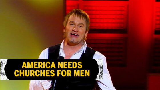 America Needs Churches For Men | Brad Stine - Comedy, Shorts - Brad Stine Has Issues