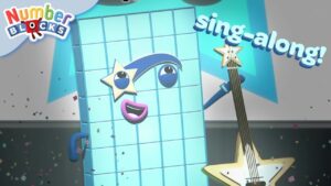 Fifty Sing-along | Numberblocks Songs | @Numberblocks - Kingdom Kids Zone, Little Learners - Numberblocks