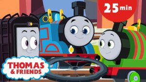 Thomas & Friends All Engines Go | Back to School Series | The Art Of Sharing + More Train School - Kids TV Series, Kingdom Kids Zone - Thomas & Friends