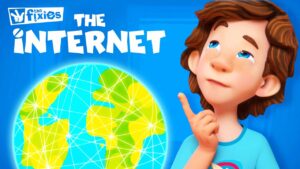 Exploring the Internet Safely 🌎 | The Fixies | Animation for Kids - Kingdom Kids Zone, Little Learners - The Fixies