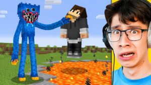 I Fooled My Friend as HUGGY WUGGY in Minecraft - Gameplay, Kingdom Kids Zone, Minecraft - EYstreem