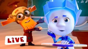 🔴 ФИКСИКИ ОНЛАЙН I 1СЕНТЯБРЯ С ФИКСИКАМИ ✌🔥 - Kingdom Kids Zone, Little Learners - Фиксики