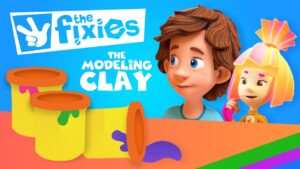What can you build using Modeling Clay? | The Fixies | Animation for Kids - Kingdom Kids Zone, Little Learners - The Fixies