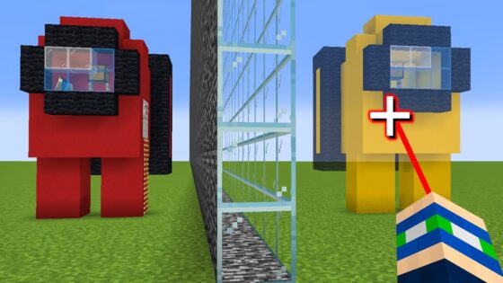I Cheated Using ONE WAY Glass in Minecraft! - Gameplay, Kingdom Kids Zone, Minecraft - EYstreem