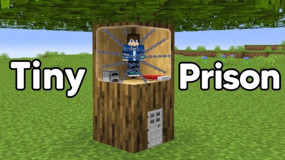 This Tiny Prison Took 23 Hours To Escape… - Gameplay, Kingdom Kids Zone, Minecraft - EYstreem