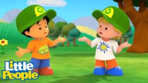 Together we can do it! ⭐️Little People – Fisher Price ⭐️ 1 Hour Compilation - Kids TV Series, Kingdom Kids Zone - Little People - Fisher Price