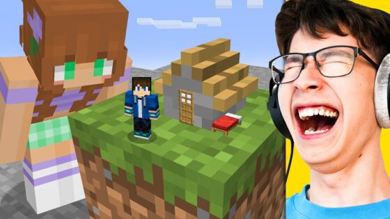 I Fooled a Girl with a TINY Minecraft World - Gameplay, Kingdom Kids Zone, Minecraft - EYstreem