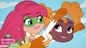 Strawberry Shortcake 🍓 Berry Best Super-heroes!! 🍓 Super-hero cartoons for Kids - Kids TV Series, Kingdom Kids Zone - Strawberry Shortcake - WildBrain