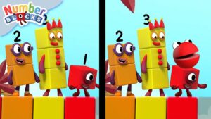Halloween Pattern Palace | Spot the Difference | Learn to Count | @Numberblocks - Kingdom Kids Zone, Little Learners - Numberblocks