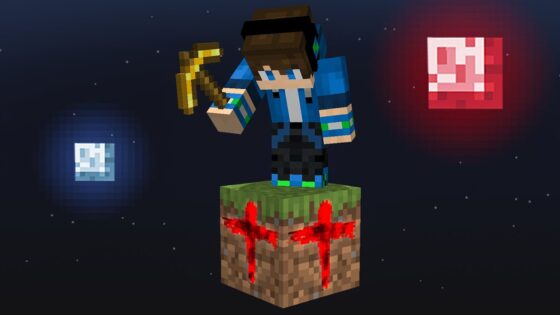 Minecraft, But It’s Only 1 SCARY Block… - Gameplay, Kingdom Kids Zone, Minecraft - EYstreem